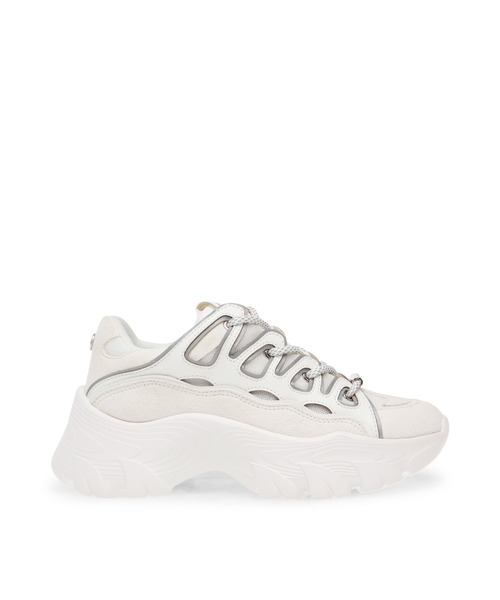 「STEVE MADDEN」 ローカットスニーカー 24.5cm ブラック レディース_画像6