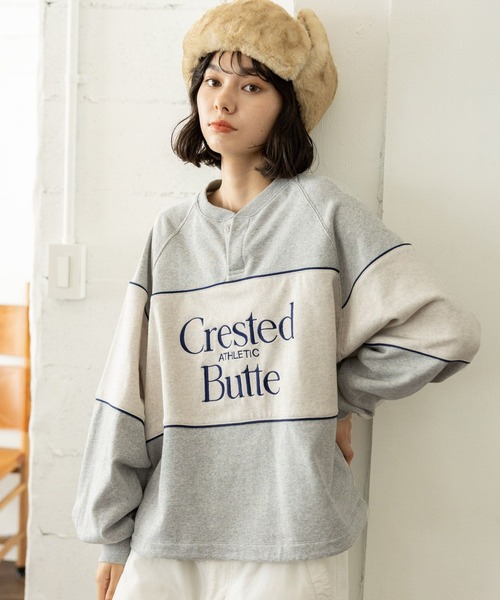 【未使用タグ付き】スクリーンスターズ×ニコアンド　フェード加工スウェット　L niko and…（ニコアンド） スウェットカットソー MEDIUM グレー