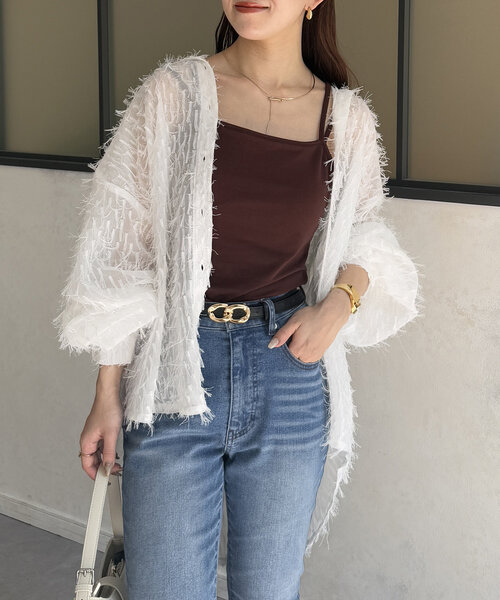 「Thevon」 長袖シャツ FREE ブラック レディース_画像6