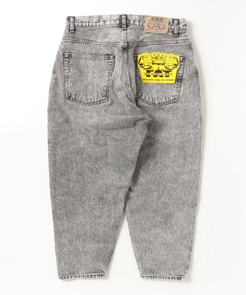 「FAT」 デニムパンツ TITCH(M) ブラック メンズ_画像2