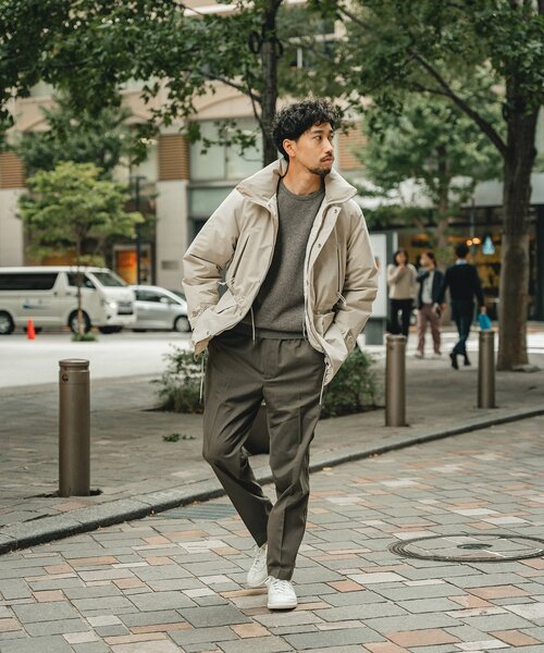 「+phenix」 ダウンコート MEDIUM ブラック メンズ_画像5