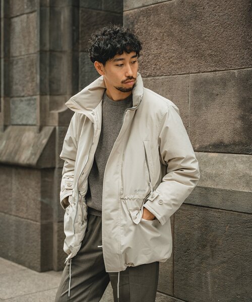 「+phenix」 ダウンコート MEDIUM ブラック メンズ_画像6