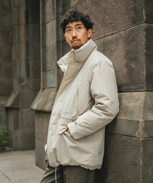 「+phenix」 ダウンコート MEDIUM ブラック メンズ_画像7