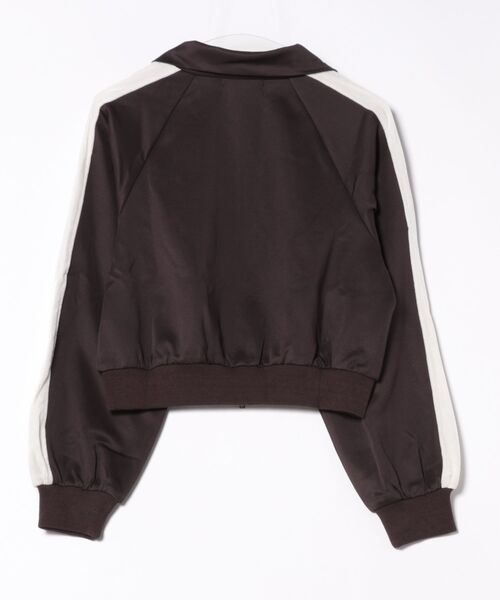 「ENVYM」 ジャージブルゾン FREE レッド レディース_画像2