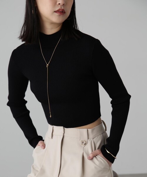 「FREE'S MART」 長袖ニット FREE ブラック レディース_画像5