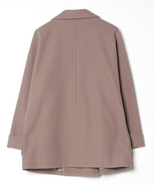 「SpRay」 テーラードジャケット FREE モカ レディース_画像2