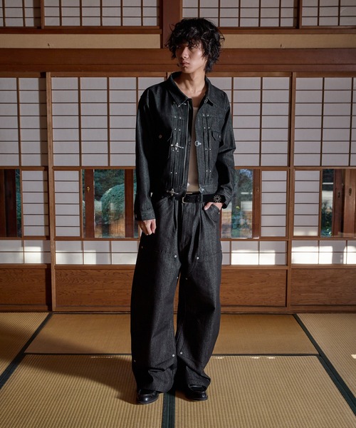 kutir（クティール） ジーンズ DOUBLE KNEE CURVE BUGGY RIGID DENIM