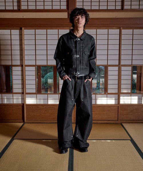 kutir（クティール） ジーンズ DOUBLE KNEE CURVE BUGGY RIGID DENIM