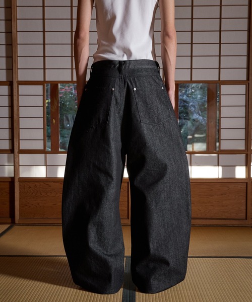 kutir（クティール） ジーンズ DOUBLE KNEE CURVE BUGGY RIGID DENIM