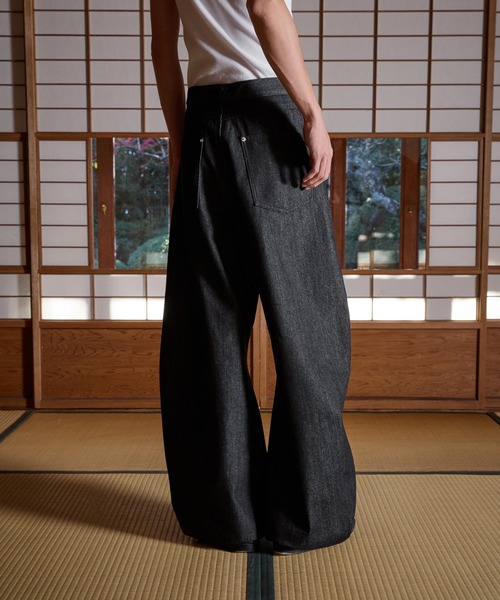 kutir（クティール） ジーンズ DOUBLE KNEE CURVE BUGGY RIGID DENIM