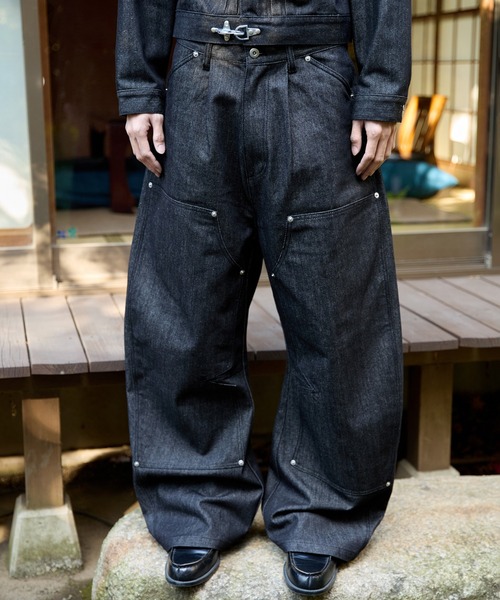 kutir（クティール） ジーンズ DOUBLE KNEE CURVE BUGGY RIGID DENIM