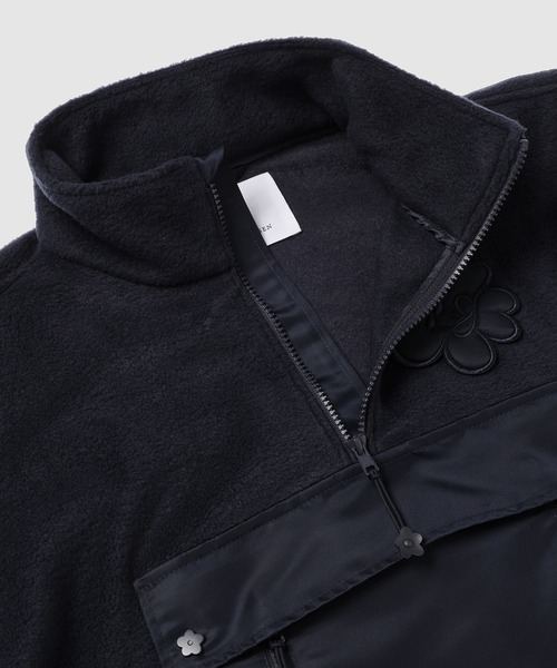 ANORAK WITH HALF ZIP AND PATCH POCKET レディースの画像