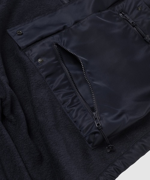 ANORAK WITH HALF ZIP AND PATCH POCKET レディースの画像