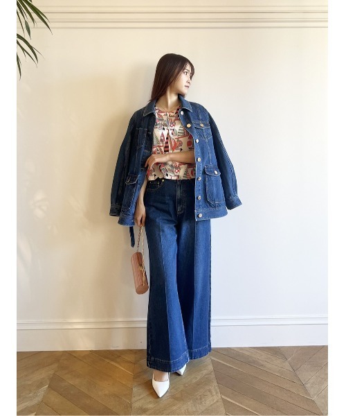 LOULOU WILLOUGHBY（ルルウィルビー） ブラウス シャツ 半袖 「LOULOU