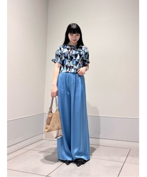 LOULOU WILLOUGHBY（ルルウィルビー） ブラウス シャツ 半袖 「LOULOU