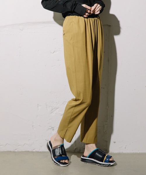 「MARECHAL TERRE」 イージーパンツ 1 ブラック レディース_画像3