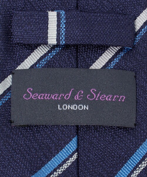 Seaward＆stearn ネクタイ 「Seaward ＆ Stearn」8.0cm ストライプ5