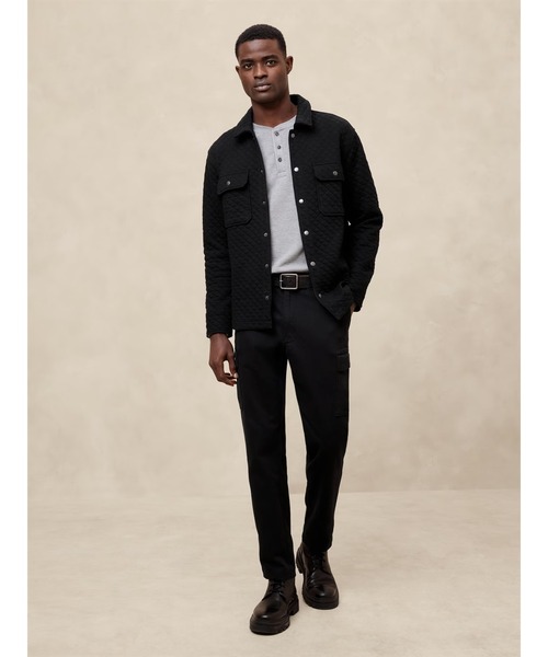 「BANANA REPUBLIC FACTORY STORE」 ジャケット X-LARGE ブラック メンズ_画像4