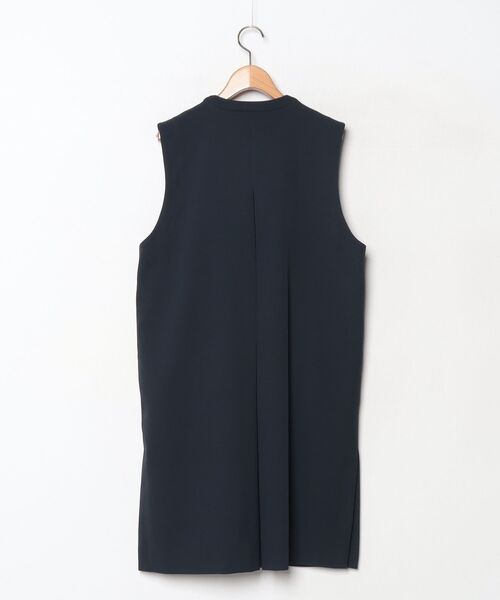 「RUIRUE BOUTIQUE」 ノースリーブジャケット LL ネイビー レディース_画像2