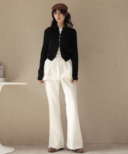 「Ulysses」 「Doula Doula」イージーパンツ F ブラック レディース_画像2