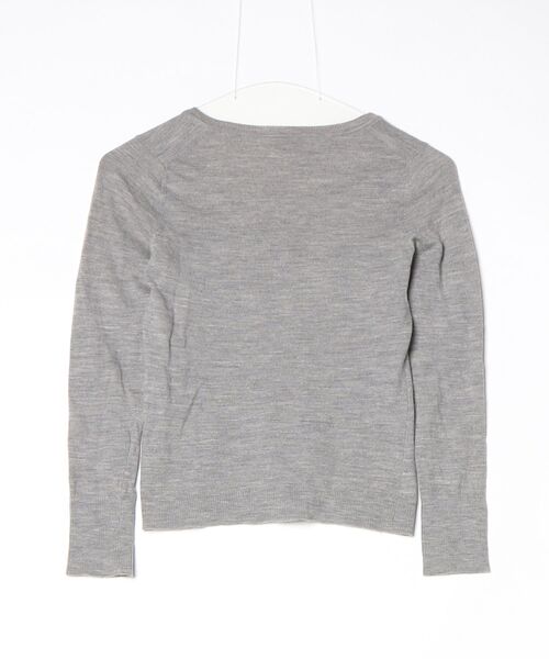 「OLD ENGLAND」 長袖ニット - グレー レディース_画像2