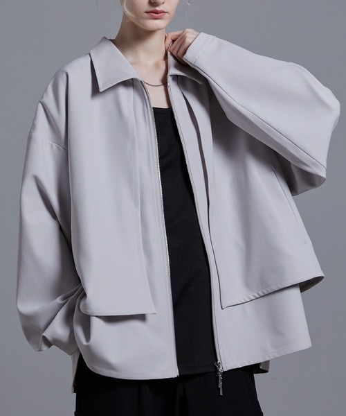 「Loose/ルース」 ブルゾン X-SMALL グレー系その他 メンズ_画像6