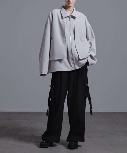 「Loose/ルース」 ブルゾン X-SMALL グレー系その他 メンズ_画像7