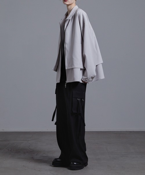 「Loose/ルース」 ブルゾン X-SMALL グレー系その他 メンズ_画像9