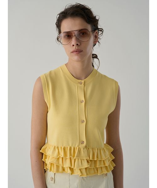 Henon. ニット セーター フリルニット レディース : ZOZOTOWN Yahoo!店