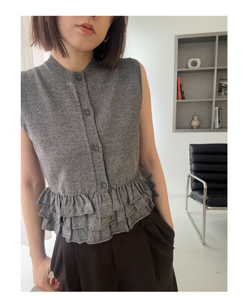 Henon. ニット セーター フリルニット レディース : ZOZOTOWN Yahoo!店