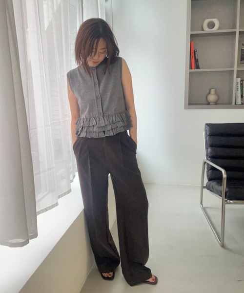 Henon. ニット セーター フリルニット レディース : ZOZOTOWN Yahoo!店