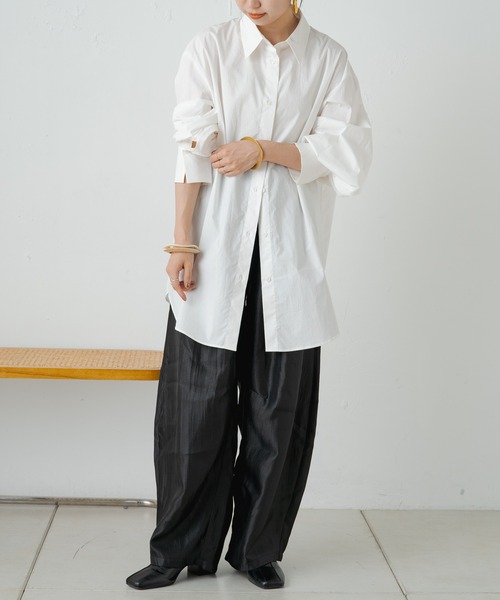 「Omekashi」 イージーパンツ 38 グレー レディース_画像2