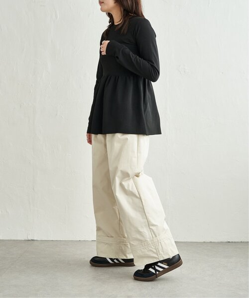 VENCE EXCHANGE tシャツ 異素材コンビビスチェ風プルオーバー