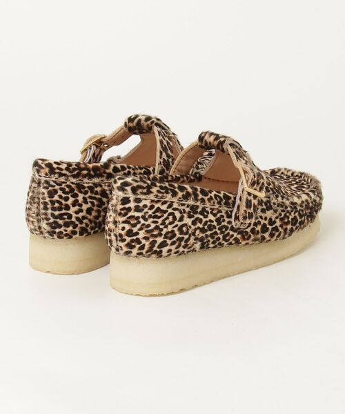 Clarks（クラークス） ブーツ 「Clarks」Wallabee T Bar Leopard Print