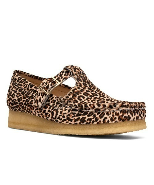 Clarks（クラークス） ブーツ 「Clarks」Wallabee T Bar Leopard Print