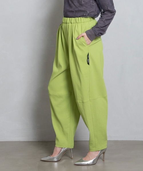 「MARECHAL TERRE」 イージーパンツ MEDIUM ネイビー レディース_画像8