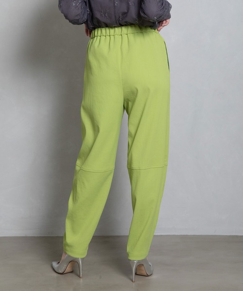 「MARECHAL TERRE」 イージーパンツ MEDIUM ネイビー レディース_画像9