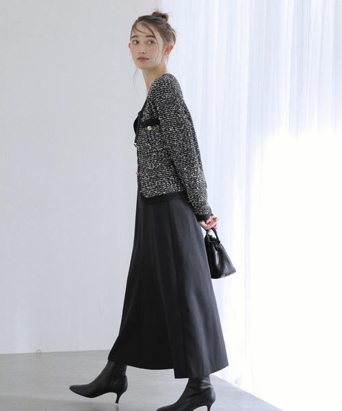 「La TOTALITE」 カーディガン FREE アイボリー レディース_画像5