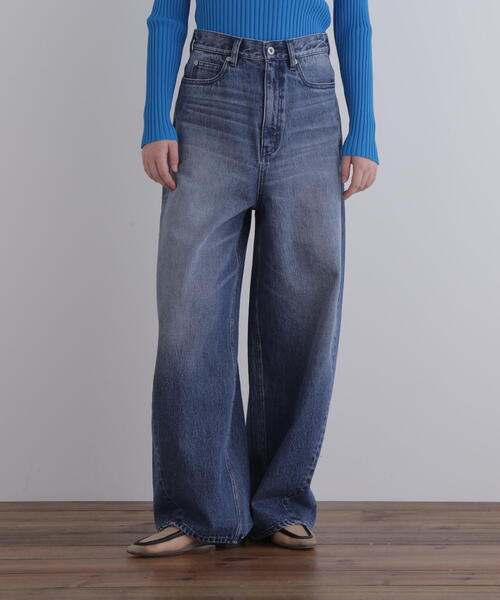「LE PHIL」 デニムパンツ 0 ブルー レディース_画像10