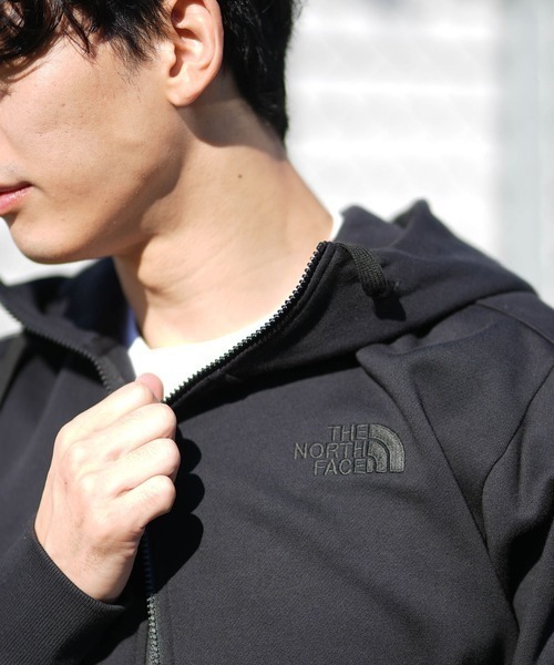 THE NORTH FACE ブラック ジップアップパーカー THE NORTH FACE（ザ ノースフェイス） ザ ノース フェイス ジップ