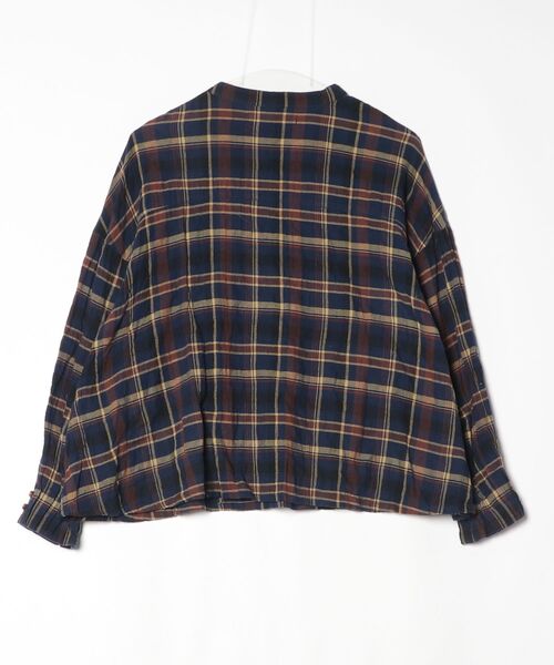 「conges payes ADIEU TRISTESSE」 長袖ブラウス - ネイビー レディース_画像2