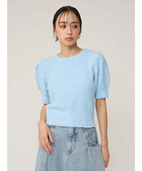 snidel スナ ファンシーヤーンニットプルオーバー SNIDEL（スナイデル） ニット セーター ファンシーヤーンニットプル