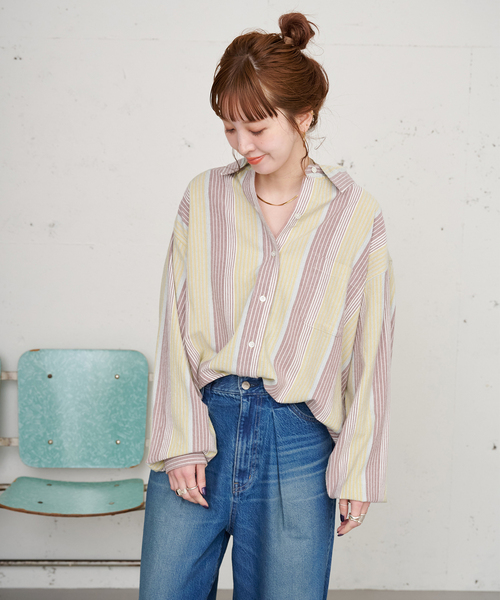 B.C STOCK（ベーセーストック） ブラウス シャツ 「ZOZO限定