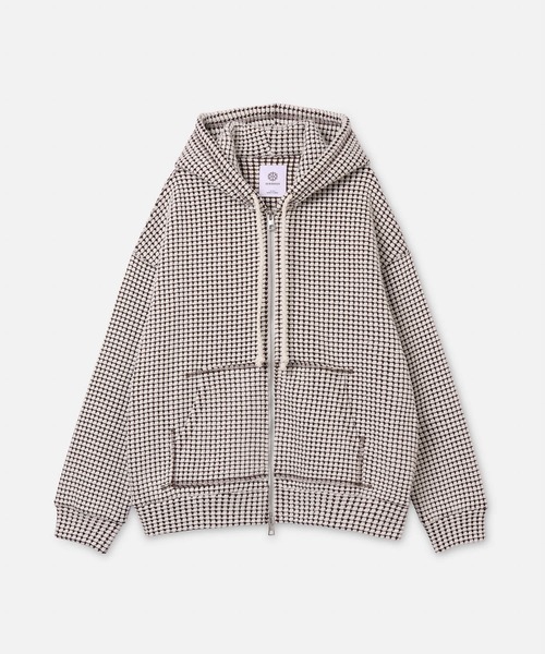 SEAGREEN(シーグリーン)BIG WAFFLE HOODIE［決まりました］ SEAGREEN（シーグリーン） パーカー BIG WAFFLE HOODIE レディース