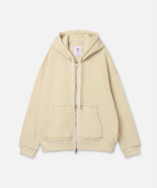 SEAGREEN(シーグリーン)BIG WAFFLE HOODIE［決まりました］ SEAGREEN（シーグリーン） パーカー BIG WAFFLE HOODIE レディース
