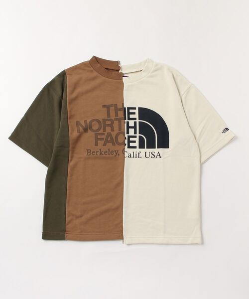 「BEAMS BOY」 スウェットカットソー「THE NORTH FACEコラボ」 FREE ベージュ レディース