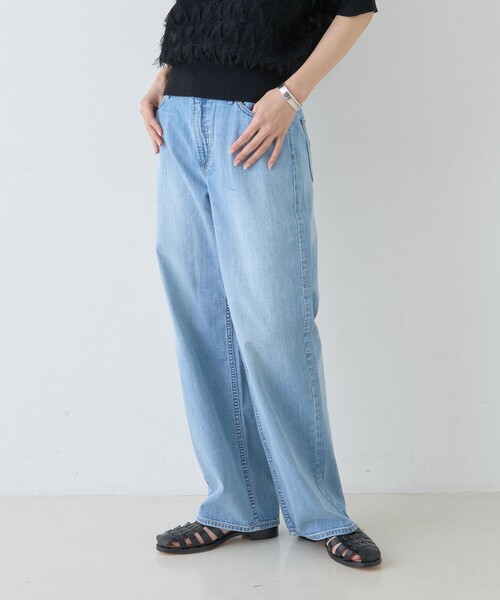 upperhights（アッパーハイツ） ワイドパンツ ジーンズ デニム デニム