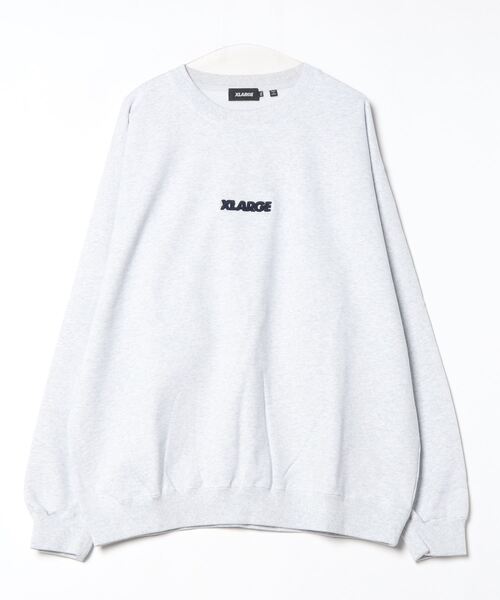 「XLARGE」 スウェットカットソー M アッシュ メンズの画像