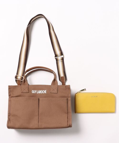 Guy Laroche（ギラロッシュ） 2WAYバッグ FREE モカ レディース 