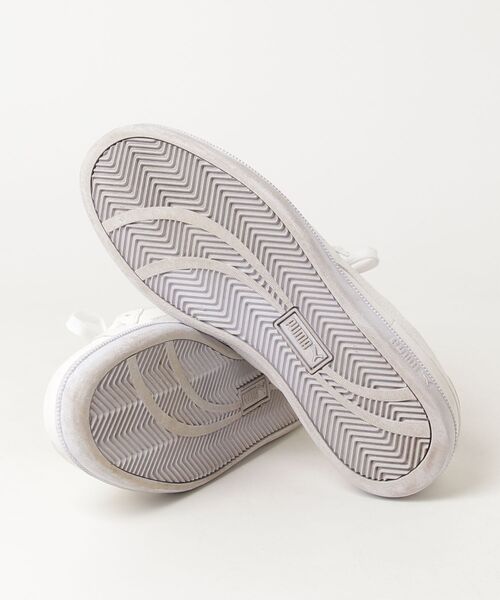 「PUMA」 ローカットスニーカー 25.5cm ホワイト メンズ_画像3